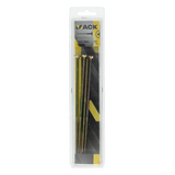 Mack 1006979 - Spanplattenschraube mit Kopf gelb verzinkt 4 Stück 6 x 180 mm | 5 Stück - afbeelding 2