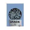 Mack 1007005 – selbstschneidend. Schraube Zylinderkopf 100 100 Stück 5,5x25mm | 3 Stück