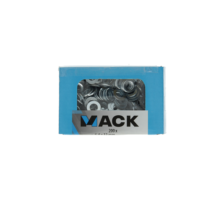 Mack 1007110 - Unterlegscheiben 200 Stück m6 | 5 Stück
