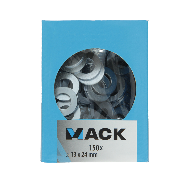 Mack 1007113 - Unterlegscheiben 150 Stück M12 | 5 Stück