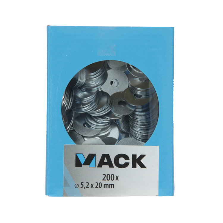 Mack 1007119 - Karosserieringe 200 Stück 5,2 x 20 mm | 5 Stück