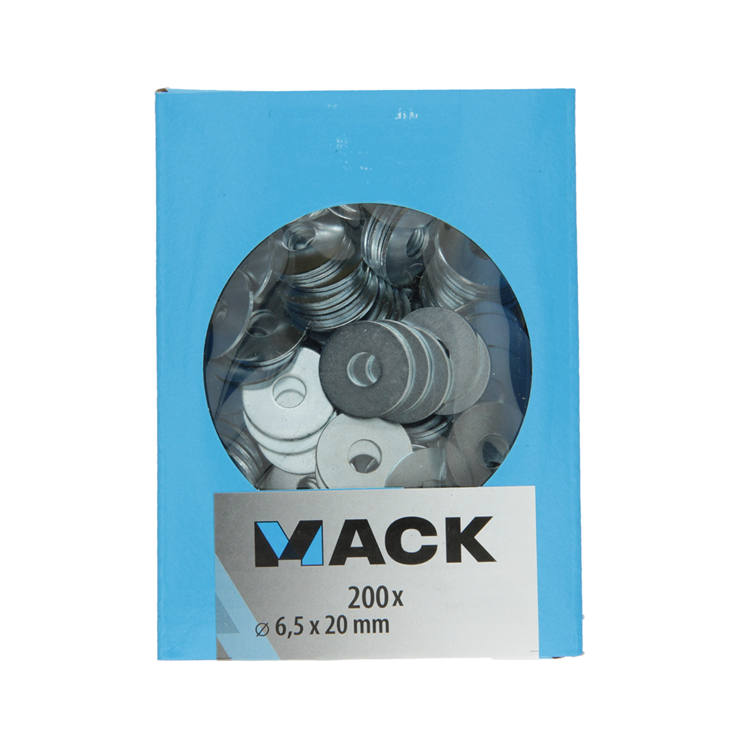 Mack 1007120 - Karosserieringe 200 Stück 6,5 x 20 mm | 5 Stück