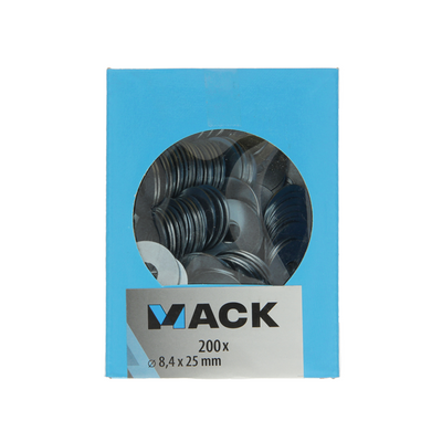 Mack 1007122 - Karosserieringe 200 Stück 8,4 x 25 mm | 5 Stück