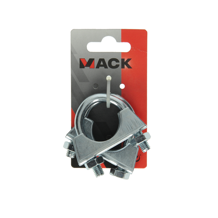 Mack 1008558 - 2 Auspuffschellen uni. m8 x 32 mm | 5 Stück