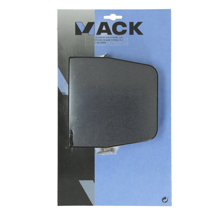 Mack 1010099 - 1 Bandwickler ausrichtbare Stange braun 6m 22mm | 5 Stück