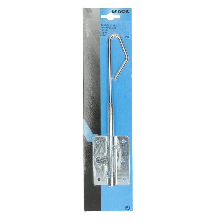Mack 1015870 - 1 Bajonettverschluss verzinkt 25cm | 5 Stück