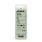 Mack 1017373 - Holzschraube Linsenkopf Stahl verzinkt 14 Stück 4,0 x 25 mm | 10 Stück - afbeelding 5