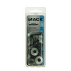 Mack 1018134 - Dichtring Gummi verzinkt 40 Stück 6,5 x 16 mm | 5 Stück