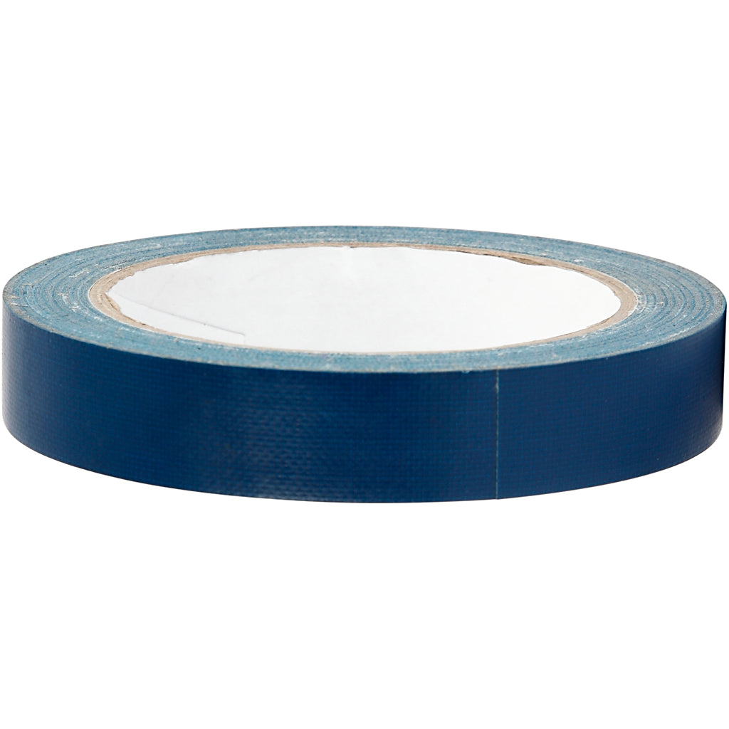 Creativ Company Leinwandband, B: 19 mm, blau, 25 m 1 Rolle