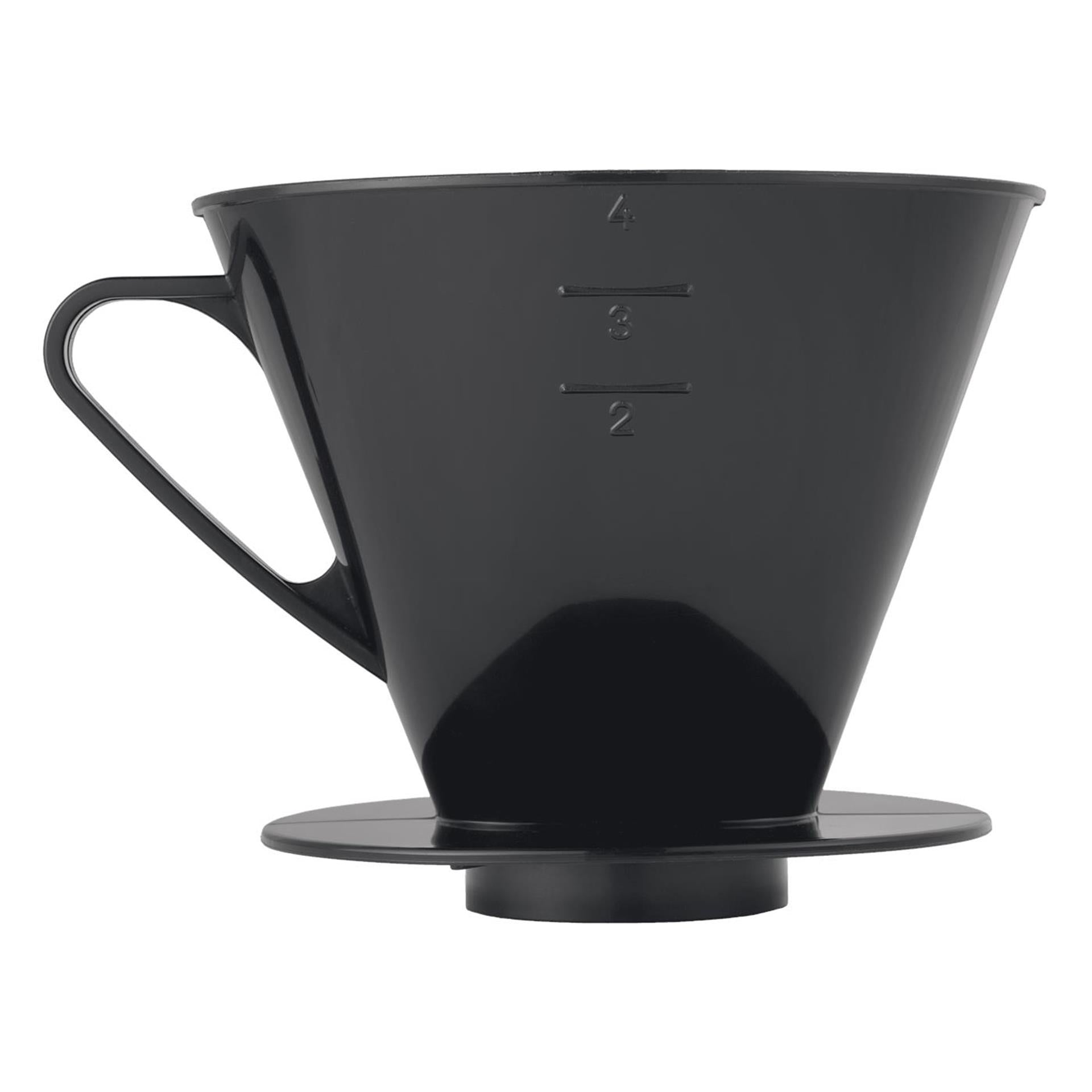Metaltex Kaffeefilterhalter Nr. 4 schwarz
