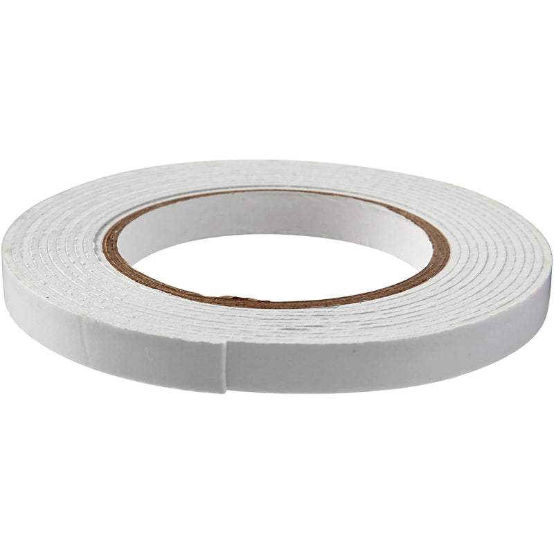 Creativ Company 3D-Schaumband, B: 12 mm, Stärke 2 mm, 5 m 1 Rolle