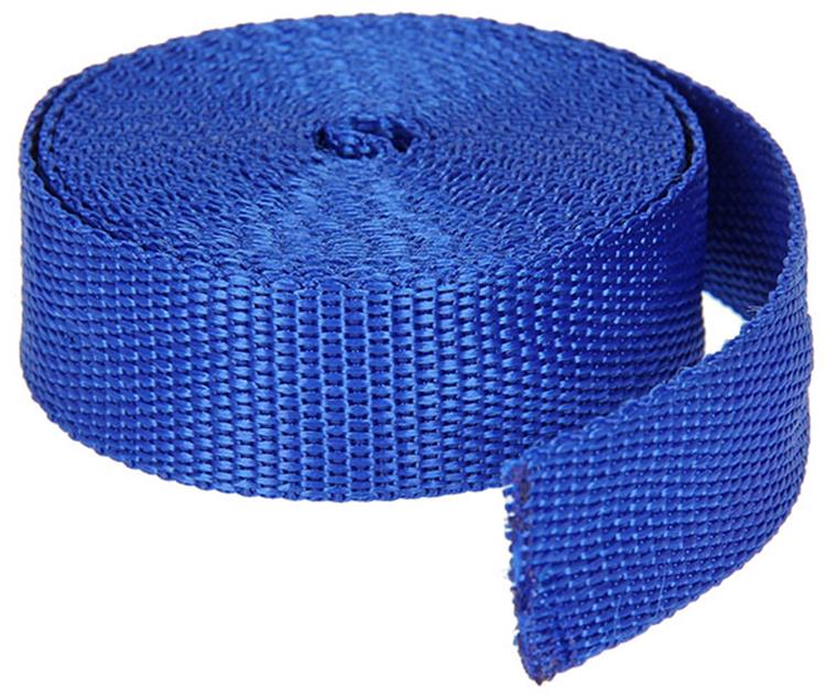 Mack 1006126 - Polyamidband blau blau 25mm-4m | 6 Stück