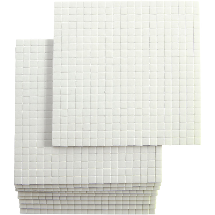 3D -Schaumstoffpolster, dumm 5x5 mm, Dicke 3 mm, 10x400 Stück 1 Box