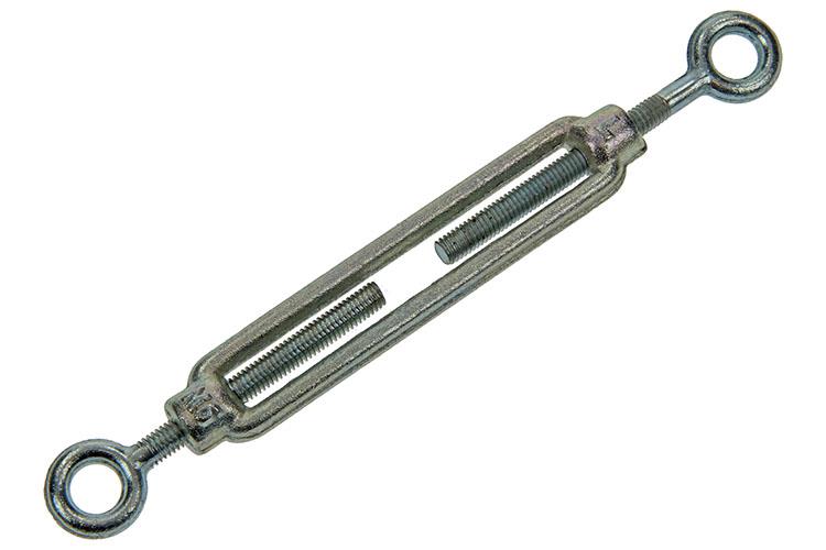 Mack 1006878 - 2 Spanner 2 Ösen verzinkt m6x60mm sw | 5 Stück