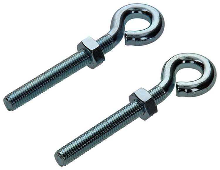 Mack 1006882 - 2 verzinkte Ringschrauben + Mutter M10x80 sw | 5 Stück