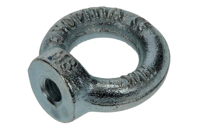 Mack 1006884 - 1 Ringmutter verzinkt DIN 582 M8 Bl | 5 Stück