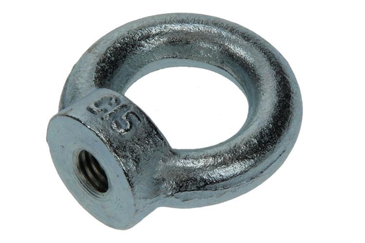 Mack 1006885 - 1 Ringmutter verzinkt DIN 582 M10 BL | 5 Stück