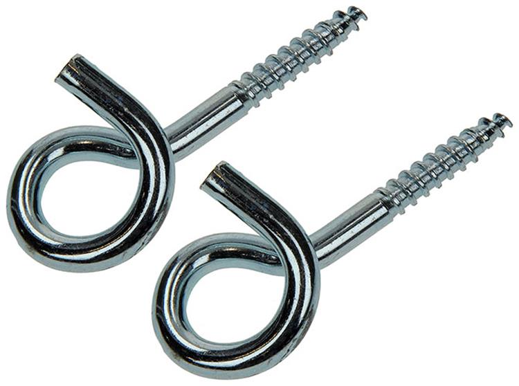 Mack 1006904 – 2 Lockenhaken 100 mm verzinkt | 5 Stück