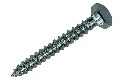 Mack 1007031 - Holzgewindebolzen Stahl verzinkt 100 Stück 6 x 50 mm | 3 Stück
