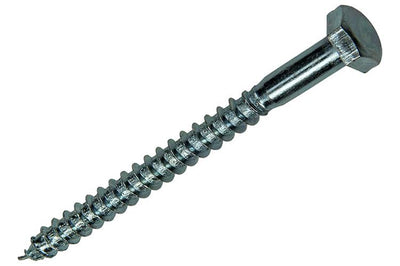 Mack 1007033 - Holzgewindebolzen Stahl verzinkt 100 Stück 6 x 70 mm | 1 Stk