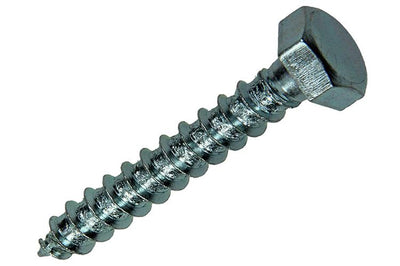 Mack 1007038 - Holzgewindebolzen verzinkter Stahl 100 Stück 8 x 50 mm | 2 Stk