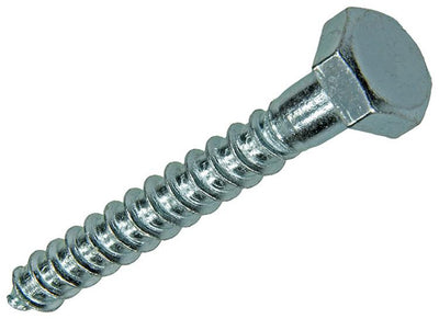 Mack 1007045 - Holzgewindebolzen verzinkter Stahl 50 Stück 10 x 80 mm | 1 Stk