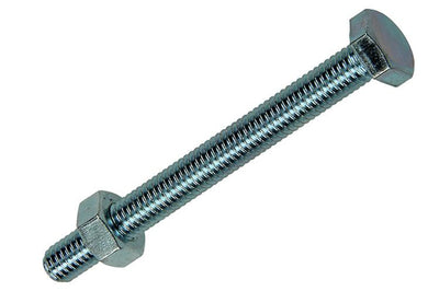 Mack 1007075 - Hahnschraube + Mutter verzinkt 100 Stück 6 x 60 mm | 2 Stk