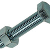 Mack 1007079 - Hahnschraube + Mutter verzinkt 100 Stück 8 x 40 mm | 2 Stk