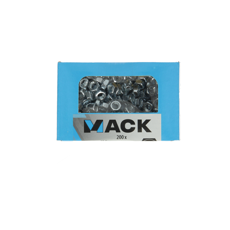 Mack 1007095 - Sechskantmuttern 200 Stück m5 | 5 Stück