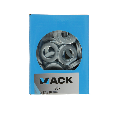 Mack 1007115 - Unterlegscheiben 50 Stück M16 | 5 Stück
