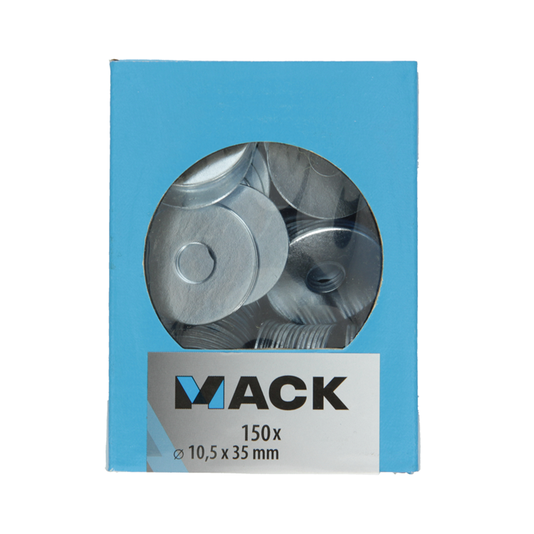 Mack 1007125 - Karosserieringe 150 Stück 10,5 x 35 mm | 5 Stück