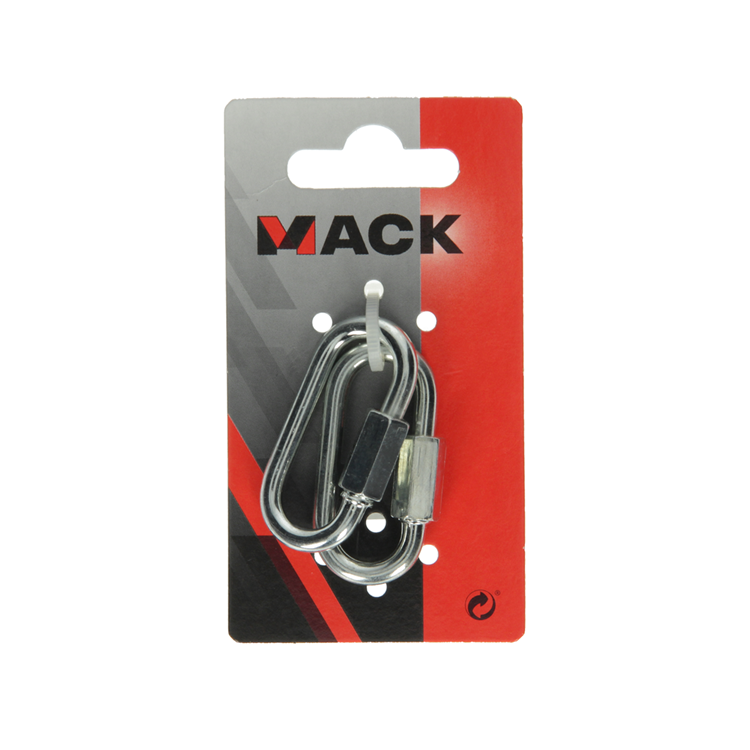 Mack 1008453 - 2 Leerglieder + Mutter 5mm verzinkt | 10 Stück