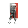 Mack 1008459 - 2 Spannösen + Haken M5 x 70 mm verzinkt | 10 Stück