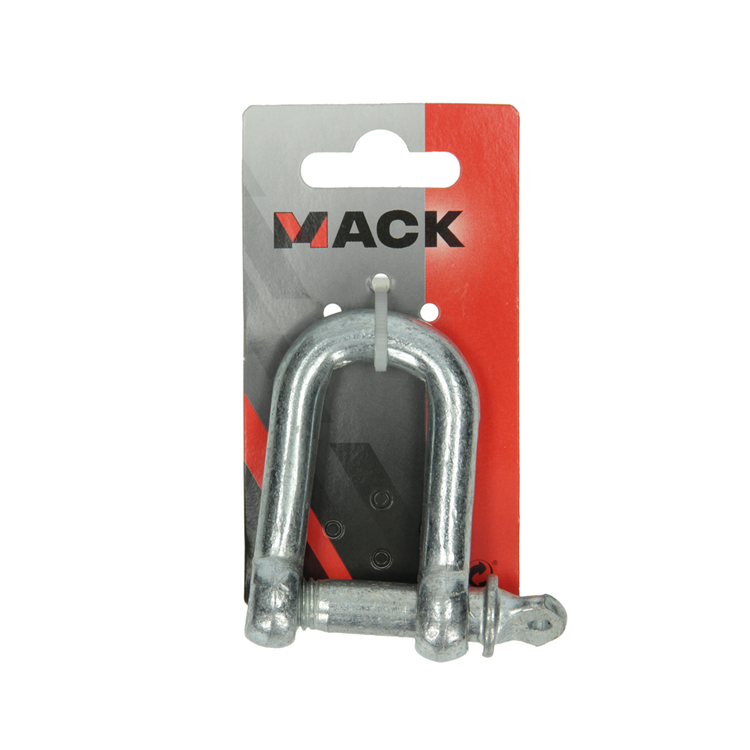Mack 1008463 - 1 Fase gerade 12mm verzinkt | 10 Stück