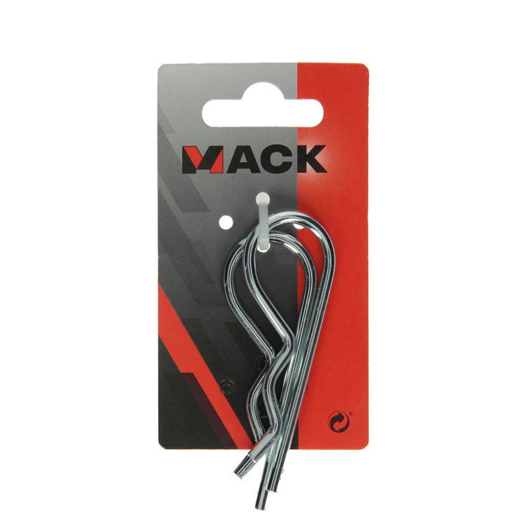 Mack 1008465 - 2 einzelne Sicherungsringe 4mm verzinkt | 10 Stück