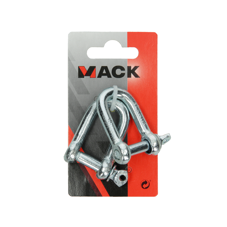 Mack 1008468 - 2 Backen gerade 8mm verzinkt | 10 Stück