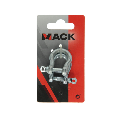 Mack 1008528 - 2 Backen oval 6mm verzinkt | 10 Stück
