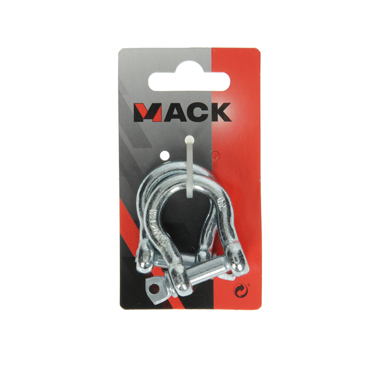 Mack 1008529 - 2 Backen oval 8mm verzinkt | 10 Stück