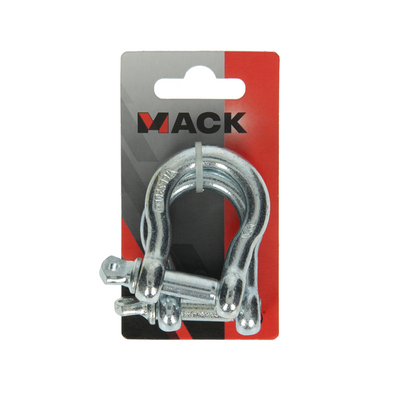 Mack 1008530 - 2 Mulden oval 10mm verzinkt | 10 Stück