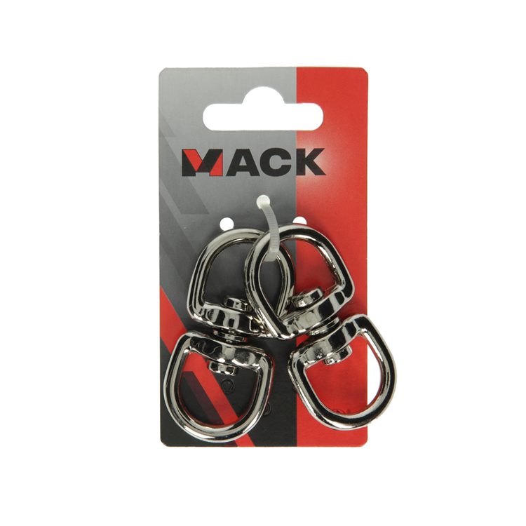 Mack 1008532 - 2 Drehnägel vernickelt 20x20mm k | 5 Stück