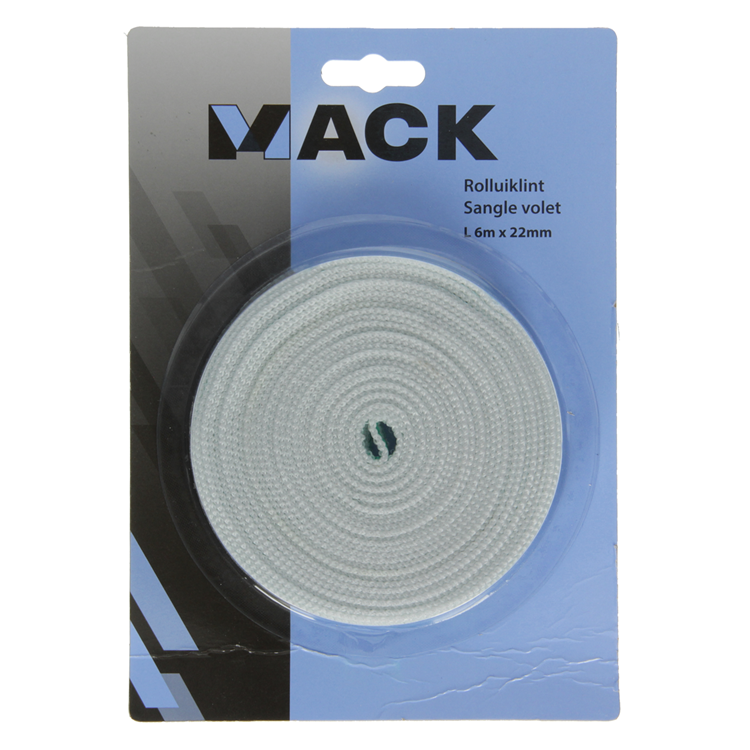Mack 1010056 - Rollladenband 6mx22mm | 5 Stück