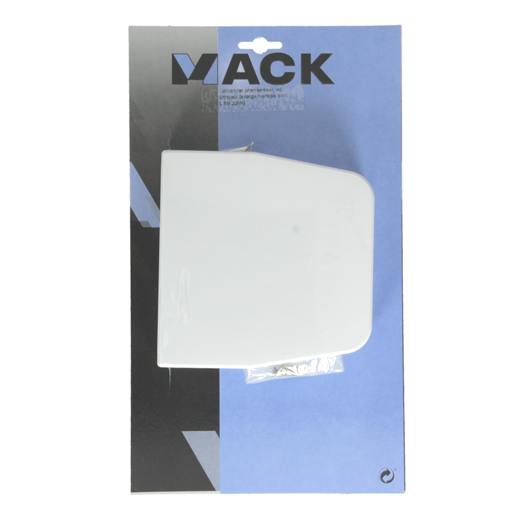 Mack 1010098 - 1 Bandwickler ausrichtbar weiß 6m 22mm | 5 Stück