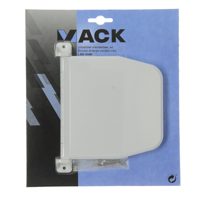 Mack 1010102 - 1 Bandwickler ausrichtbar weiß 6m 14mm | 5 Stück