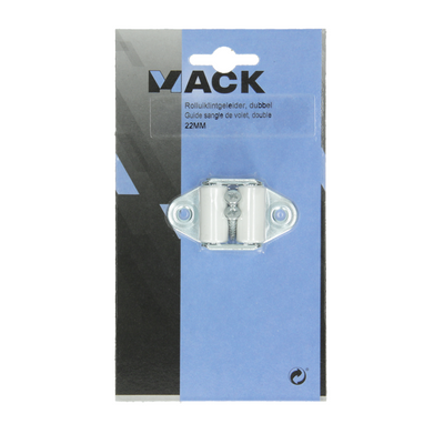 Mack 1010106 - 1 Doppel-Rollladenbandführung 22mm | 10 Stück