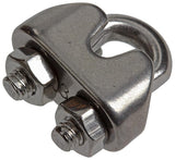 Mack 1008434 - 4 Stahldrahtklemmen 3mm Edelstahl | 10 Stück - afbeelding 1
