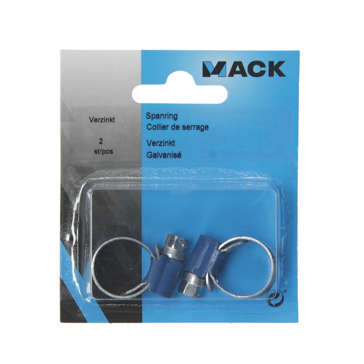 Mack 1015897 - 2 verzinkte Spannringe Karte 11x17mm | 10 Stück