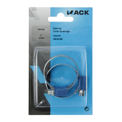 Mack 1015916 - Schlauchschelle verzinkt 26-38mm 2St. | 10 Stück