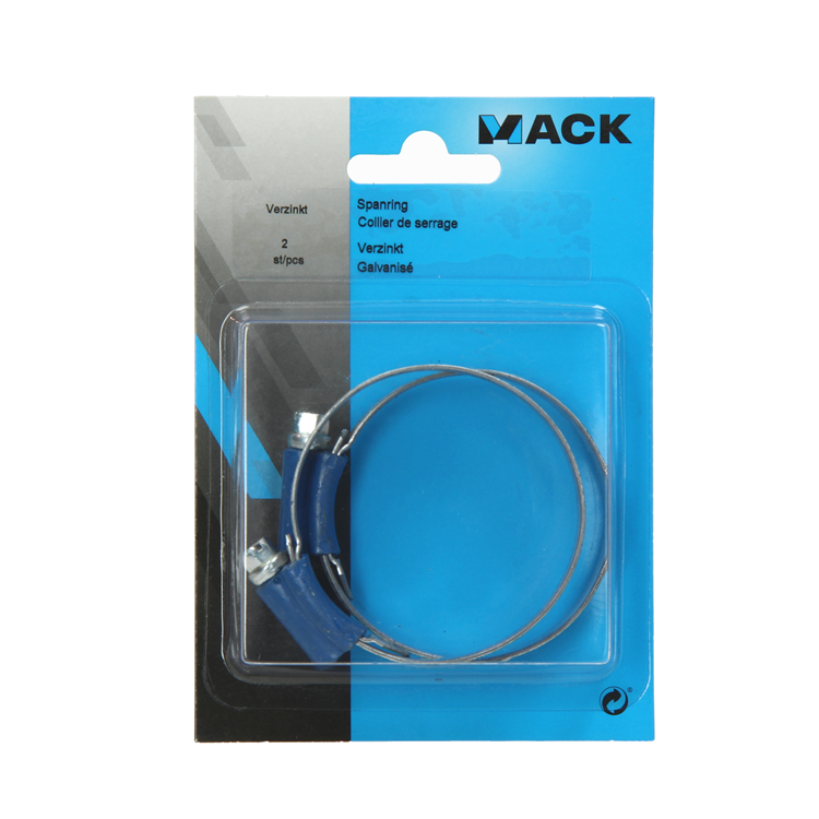 Mack 1015918 - 2 verzinkte Spannringe Karte 44x56mm | 10 Stück