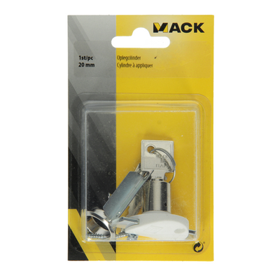 Mack 1015830 - 1 Montagezylinder weiß 20 mm | 5 Stück