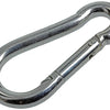 Mack 1008435 - 1 Karabiner + Feder 10 x 100 mm verzinkt | 10 Stück